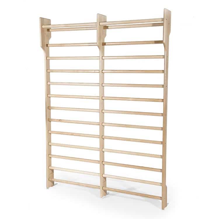 DOUBLE SECTION WOODEN WALL BAR